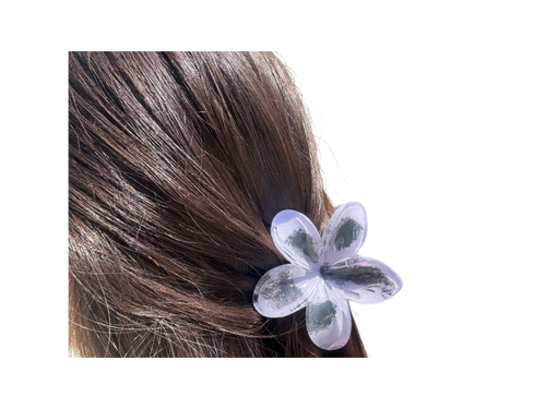 Hair Clip, Tropical Flower Hair Accessory, Floral Barrette, Hawaiian Hair Clip, Summer Hair Gift